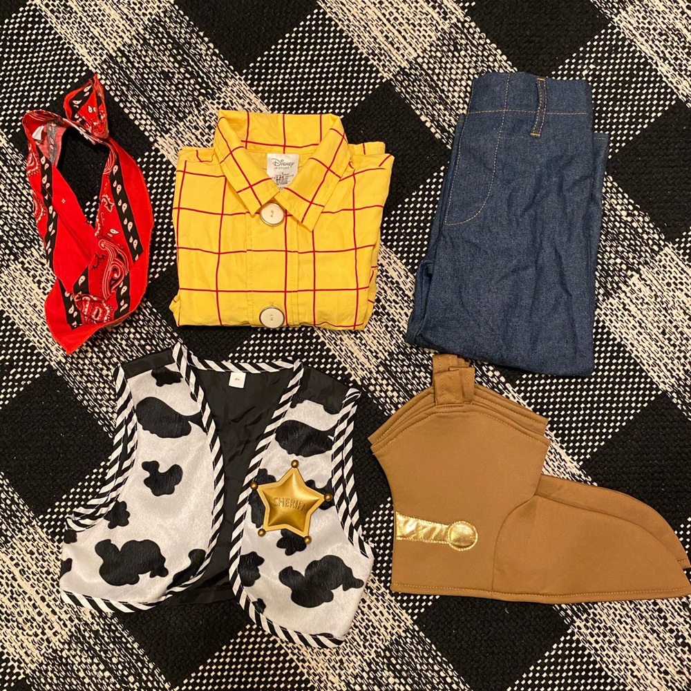 Size 4 Woody Costume